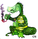 dragon smoking