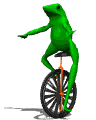 frog uni-cycle