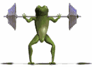 frog exercising